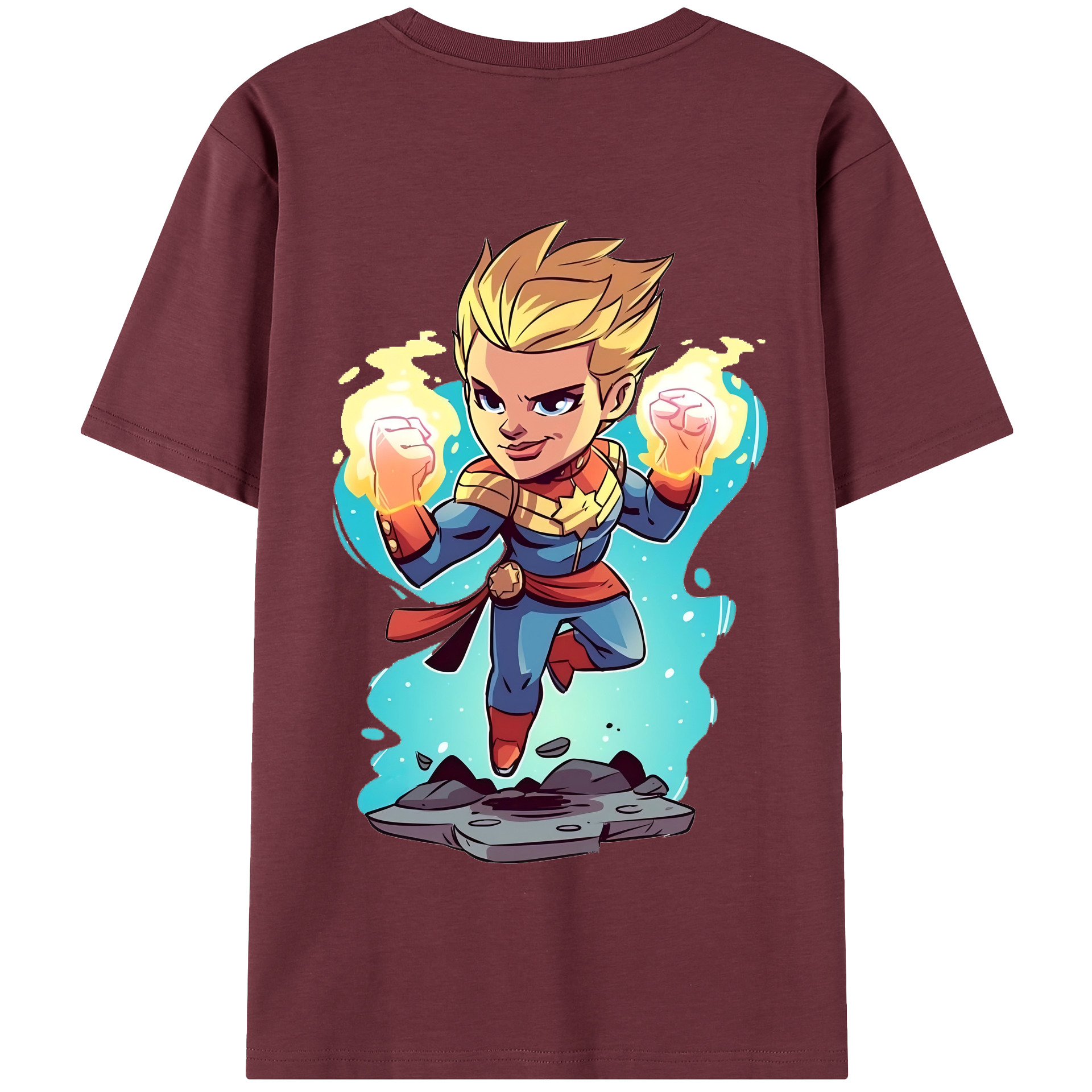 （画像用） アベンジャーズ The Avengers 綿100％半袖Tシャツ（背面プリント）